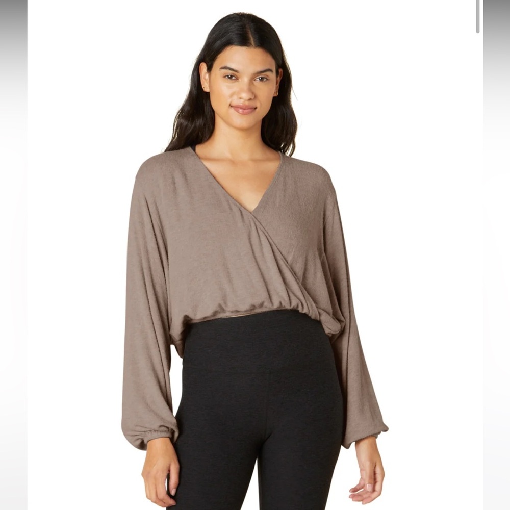 Beyond yoga wrapped up top